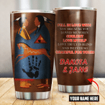 Fell In Love With You Native American Symbols Of Love Customized 3D All Overprinted Tumbler - Am Style Design