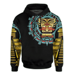 Aztec Fire Maya Aztec Calendar Customized 3D All Over Printed Shirts - AM Style Design