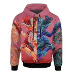 Aztec Double Faces Maya Aztec Calendar Customized 3D All Over Printed Hoodie - AM Style Design
