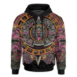 The Aztec Sun God Maya Aztec Calendar Customized Shirts - AM Style Design