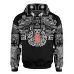 Tlaloc Heart Aztec Mural Art Customized 3D All Over Printed Shirts - AM Style Design