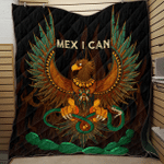 Aztec Mexico Mex I Can Aztec Mexican Mural Art 3D All Over Printed Quilt - AM Style Design