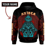 Aztec Dios De La Muerte Mural Art Customized 3D All Over Printed Shirt - AM Style Design
