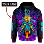 Aztec Xolotl God Of Fire And Lightning Aztec Color Change Customized 3D All Overprinted Shirt - Am Style Design