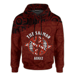 Native American Zodiac Signs Haida Salmon Pacific Northwest Art Customized 3D All Over Printed Shirt - AM Style Design