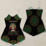 Yoga Teacher Vintage The Soul Of A Witch Criss Cross Tank Top