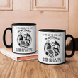 Skull - Touch My Coffee Mug Full Support 3D All Over Printed NVT17088 | Monlovi