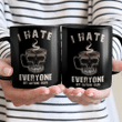 Premium I Hate Everyone Skull Coffee Mug 3D | Monlovi