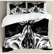 Gothic Dead Skull Face Close Up Bedding Set Dhc1712249Dd