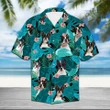 Super Comfy Boston Terrier Unisex Tropical Hawaiian Shirt LTAKV060305DS