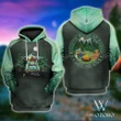 Premium Unique Wander Woman Camping Hoodie Ultra Soft and Warm KV310341DS