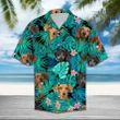 Super Comfy Dashshund Unisex Tropical Hawaiian Shirt LTAKV060311DS