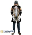 Premium & Unique Native Wolf Hooded Coat Ultra Soft And Warm KV090412DS