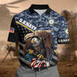 Premium U.S Navy Pattern 2 3D Polo All Over Printed DDD160602MT
