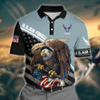 Premium U.S Air Force 3D Polo All Over Printed DDD160602MT