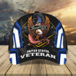 Eagle One Nation Under God Veteran Cap Multicolored 3D Printed | Ziror