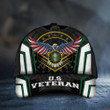 Premium Multiple US Military Services Veteran 3D Cap PVC301202