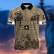 Premium U.S. Army Veteran Polo Shirt PVC230304