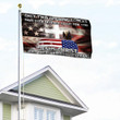 Veteran Grommet Flag Jesus Christ And The American Veteran PVC260510