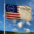 Betsy Ross 1776 Grommet Flag We The People Patriotic American Flag PVC260511