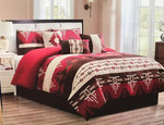 Southwest Native Aztec Rustic Red CLM2110494B Bedding Sets