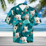 Super Comfy Westie Unisex Tropical Hawaiian Shirt LTAKV060310DS
