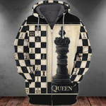 Premium Unique Chess Zip Hoodie Ultra Soft and Warm LTANT250394DS