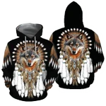 Native Wolf Dreamcatcher 3D TCCL19114095 Hoodie Ultra Soft and Warm