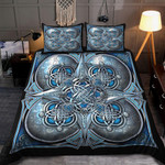 Premium Unique Blue Celtic Mythology Quilt Bedding Set Ultra Soft and Warm LTAKV240306DS