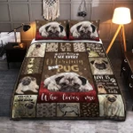 Premium Unique Dogs Quilt Bedding Set Ultra Soft and Warm LTANT070414HN