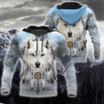 Wolf Snow Native 3D TCCL13113389 Hoodie Ultra Soft and Warm