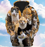 Premium Unique Cat Lover Zip Hoodie Ultra Soft and Warm-LTADD020105DS