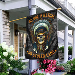 No One Is Illegal On Stolen Land Native  TCCL 13111793 Flag