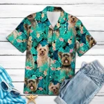 Super Comfy Yorkshire Terriers Unisex Tropical Hawaiian Shirt LTAKV060320DS