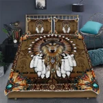 Premium Unique Native Wolf Bedding Set Ultra Soft and Warm LTAVT090401DS