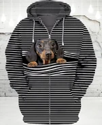 Premium Unique Dogs Lover Zip Hoodie Ultra Soft and Warm-LTADD020130DS