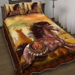 Premium Unique Native Horse Quilt Bedding Set Ultra Soft and Warm LTADD070407DS
