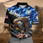 Premium U.S Navy Pattern 1 3D Polo All Over Printed DDD160602MT
