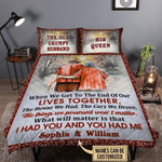 Premium Unique Couple Quilt Bedding Set Ultra Soft NDT230603MH