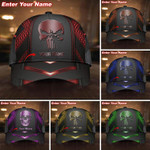 Personalised Unique Multicolor American Skull Cap PVC010902