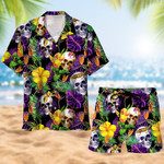 Premium Unique Suger Skull Pattern Hawaii Shirt 3D All Over Printed VXK120813MT