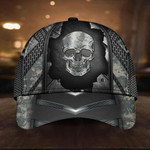 Premium Personalised Unique Veteran Style Skull Cap NVT060904-n