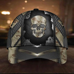 Premium Personalised Unique Veteran Style Skull Cap NVT060904-n