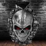 Unique Metal Skull 3D Hoodie TVN04110202
