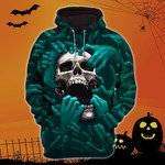 The Best Skull Multicolor 3D All Over Print Hoodies DNH160890XX