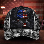 Premium US Flag Skull Cap Patriotic | Ziror