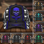 The Best Skull Classic Cap Multicolor Personalized | Ziror