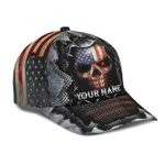 Skull American Classic Cap 3D Personalized | Ziror