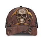 Skull Biohazard Iron Tear Classic Cap 3D | Ziror