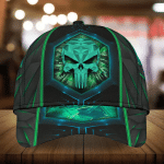 Premium Skull Polygon Classic Cap 3D Multicolored | Ziror